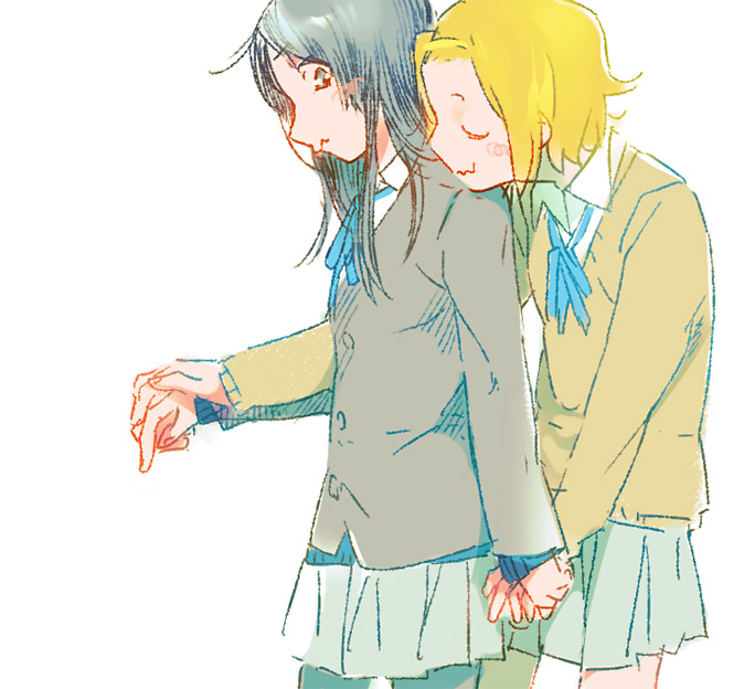 akiyama mio and tainaka ritsu (k-on!) drawn by tamagogogo