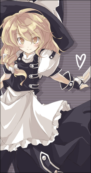 kirisame marisa (touhou and 2 more) drawn by touya_(the-moon)