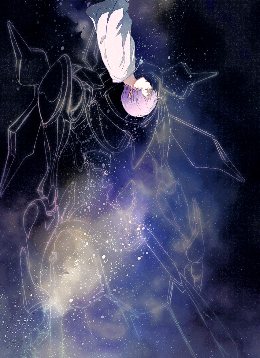 arashi teppei and albion (captain earth) drawn by itumu