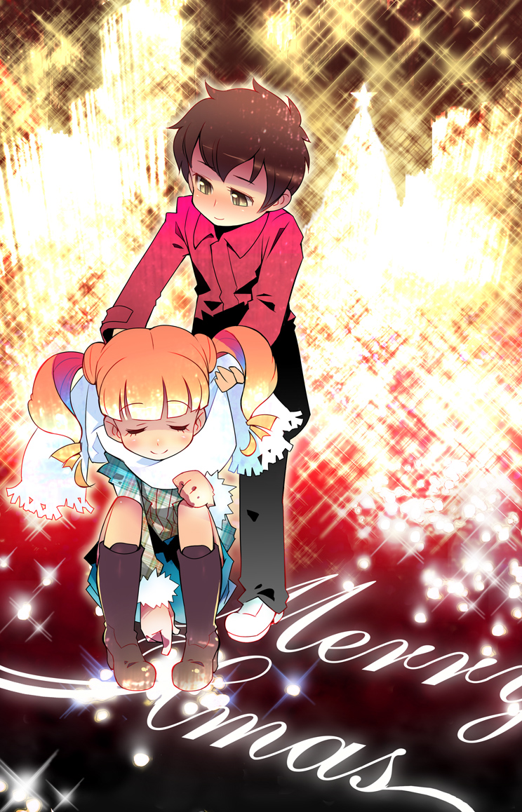 yumeno uta and kogure kakeru (sanrio and 1 more) drawn by minawa