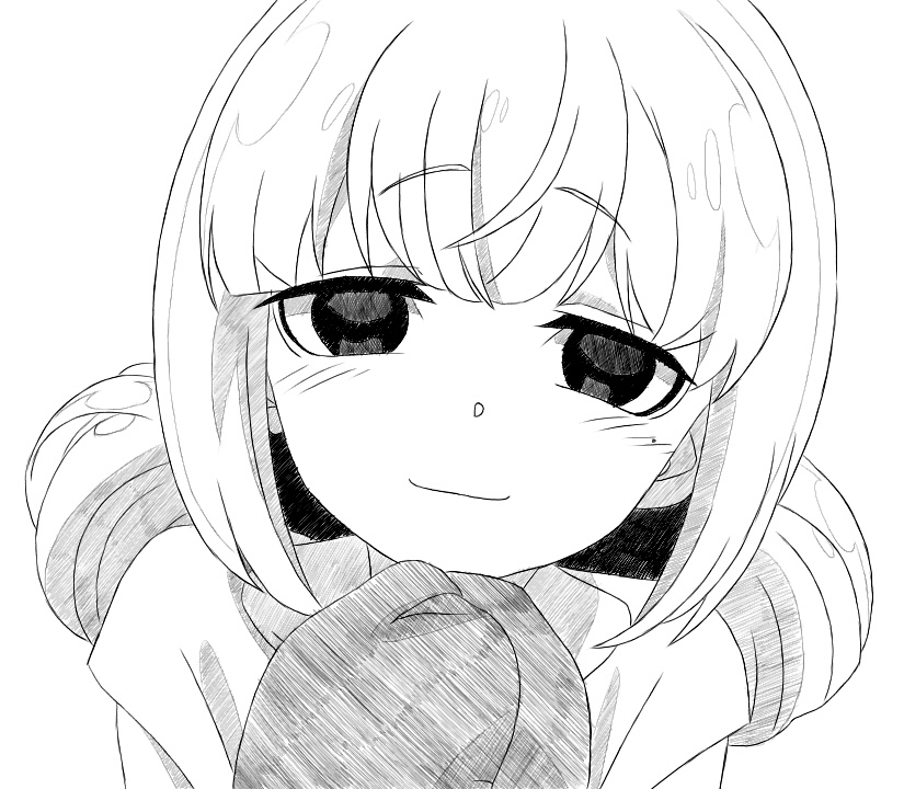 araga kiwi (mahou shoujo ni akogarete) drawn by k_terukazu