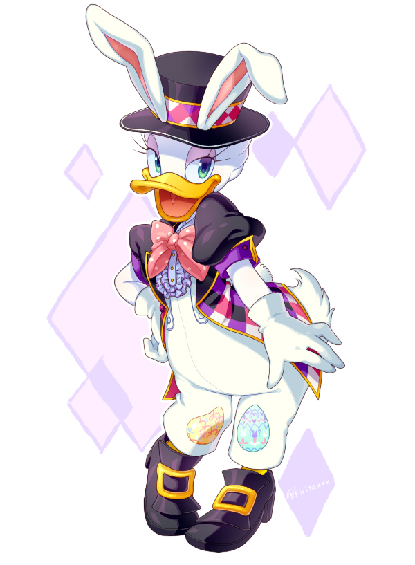 daisy duck (mickey mouse & friends) drawn by kiri_futoshi