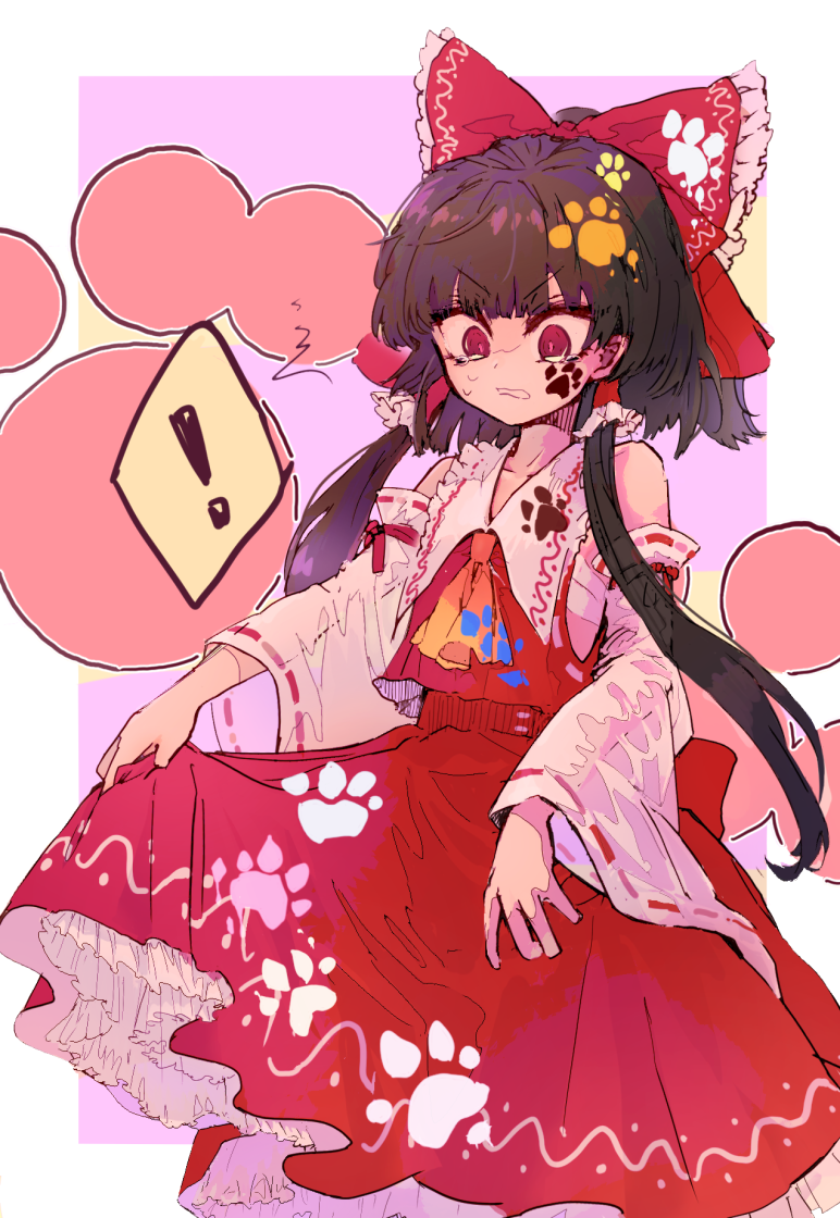 hakurei reimu (touhou and 1 more) drawn by choushi_bukkoki_maru