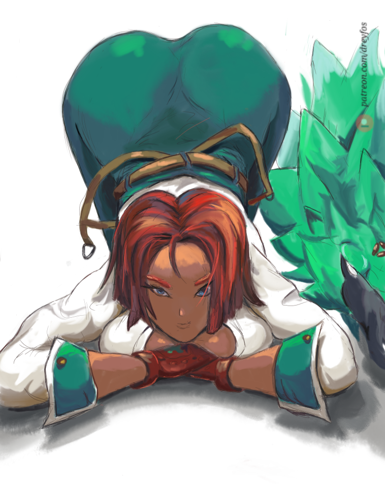 giovanna and rei (guilty gear and 1 more) drawn by dreyfos
