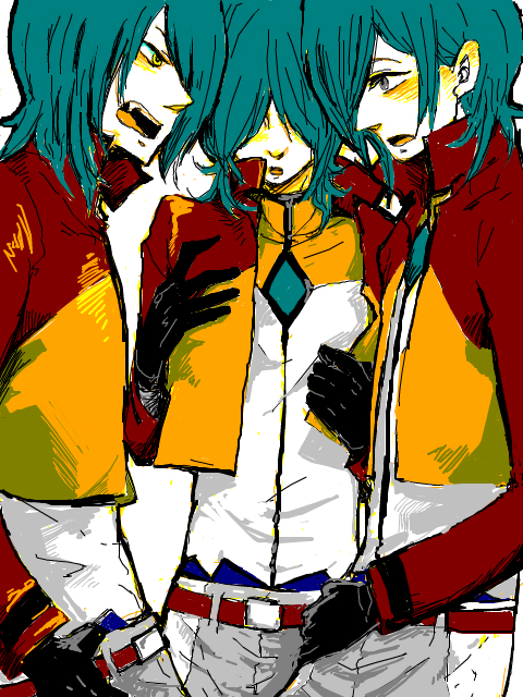allelujah haptism and hallelujah haptism (gundam and 1 more) drawn by garo_(kaku179)