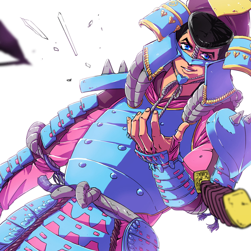 higashikata josuke and crazy diamond (jojo no kimyou na bouken and 1 more) drawn by monoheiya