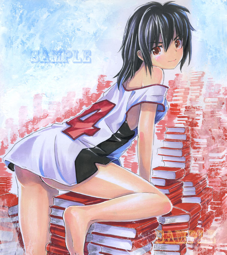 kanbaru suruga (monogatari and 1 more) drawn by mayo_riyo