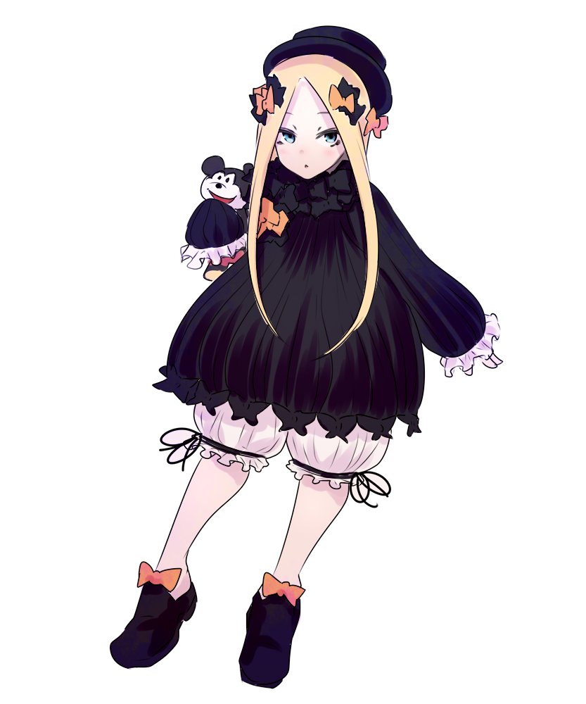 abigail williams and mickey mouse (fate and 2 more) drawn by haseru_(ginku_mh)