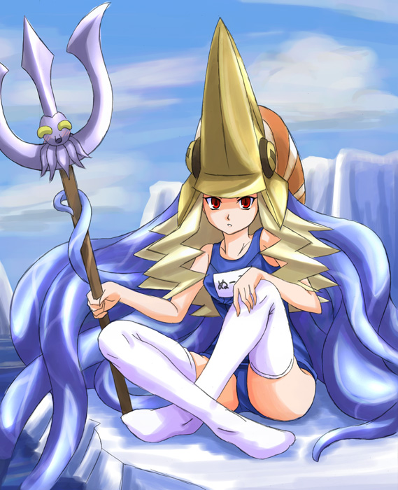 nool (capcom fighting jam and 1 more) drawn by tri