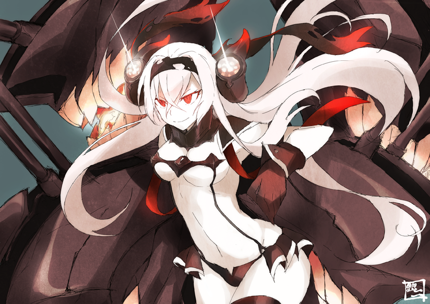 air defense princess (kantai collection) drawn by shigino_sohuzi