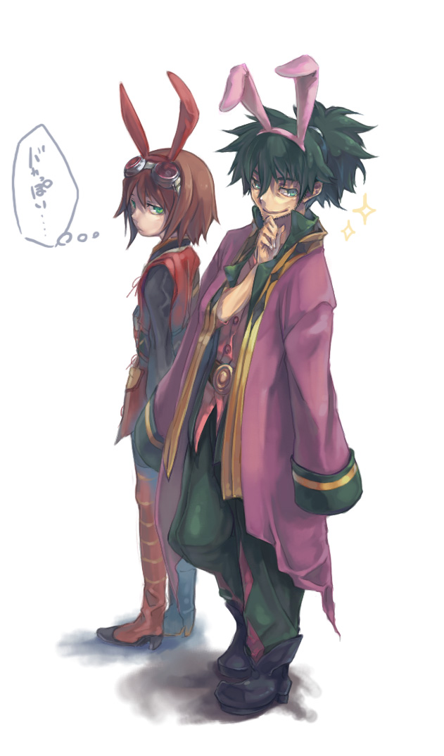 rita mordio and raven (tales of and 1 more) drawn by rikuhara_mitsuji