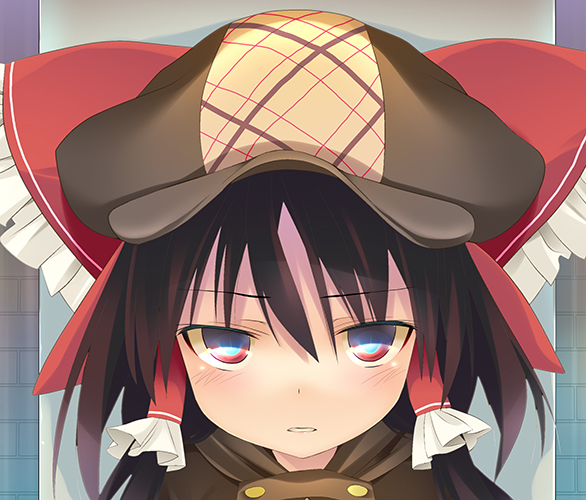 hakurei reimu (touhou) drawn by tororo_(toriaezu)