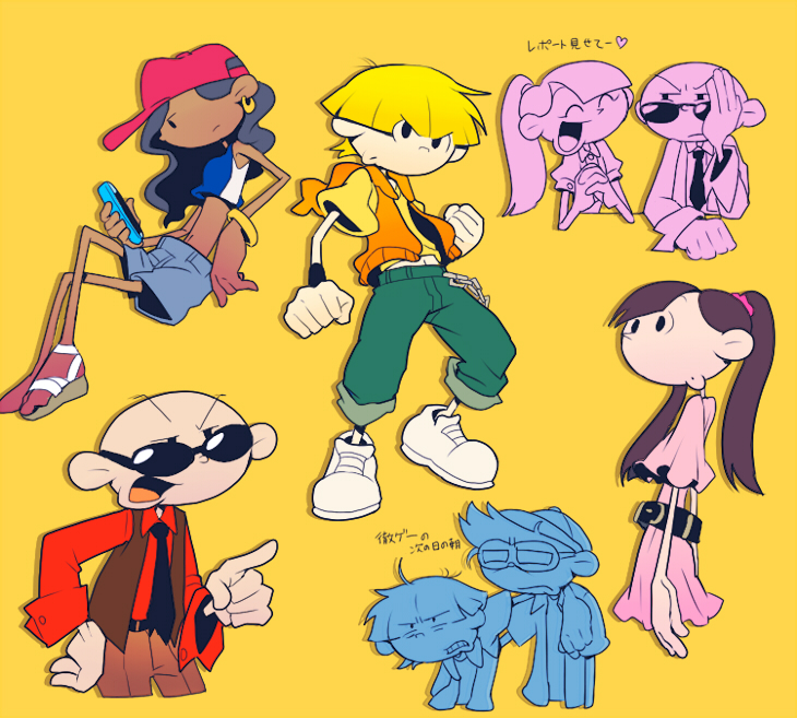 numbuh 3, numbuh 5, numbuh 1, numbuh 4, and numbuh 2 (codename: kids next door) drawn by t_k_g