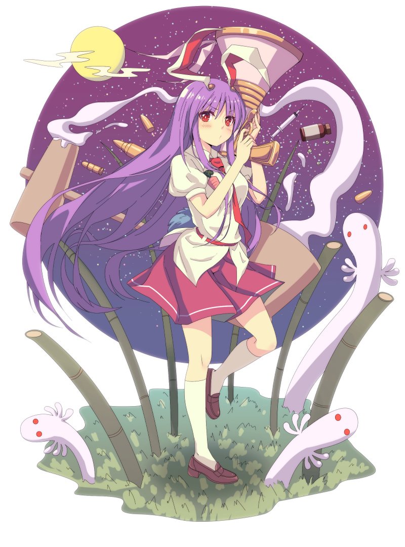 reisen udongein inaba (touhou and 1 more) drawn by nekomiyanono