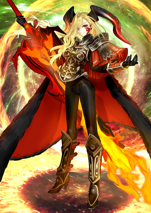 nero claudius and queen draco (fate and 1 more) drawn by wada_arco