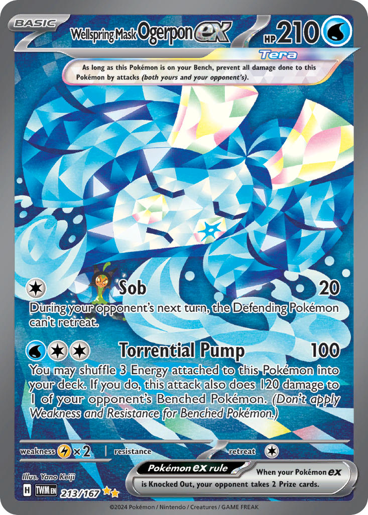 ogerpon (pokemon and 1 more) drawn by keiji_yano