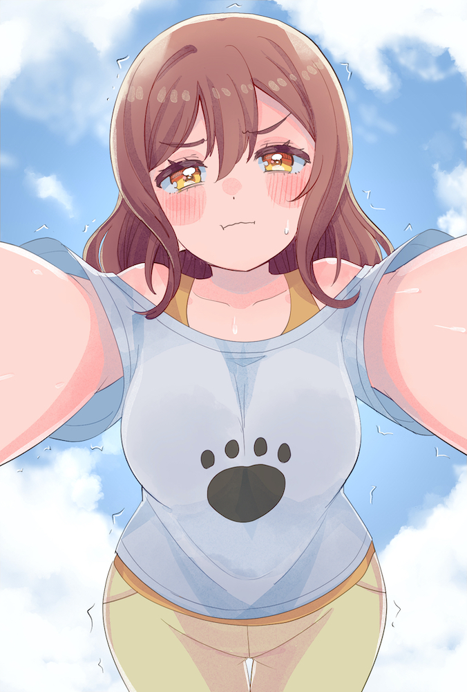 kunikida hanamaru (love live! and 1 more) drawn by cream_(nipakupa)