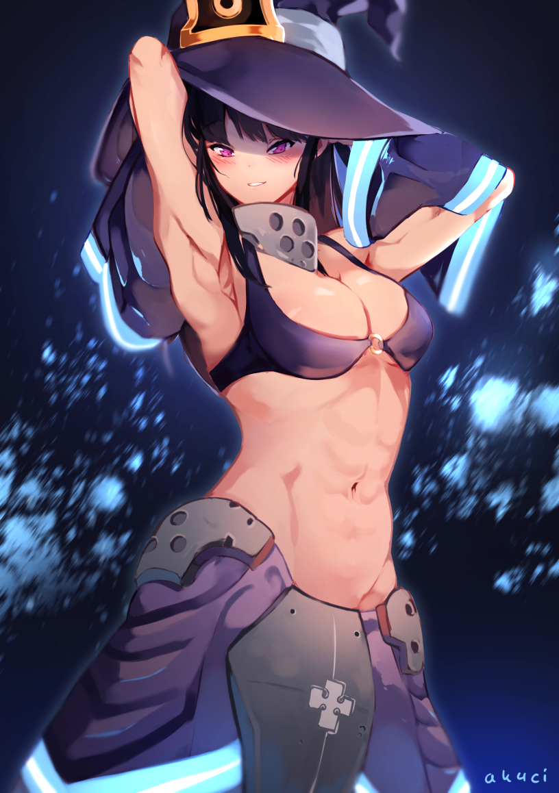maki oze (en'en no shouboutai) drawn by kani_fish