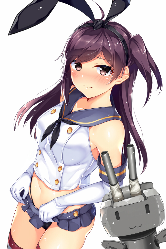 shimakaze, rensouhou-chan, and hagikaze (kantai collection) drawn by horosuke