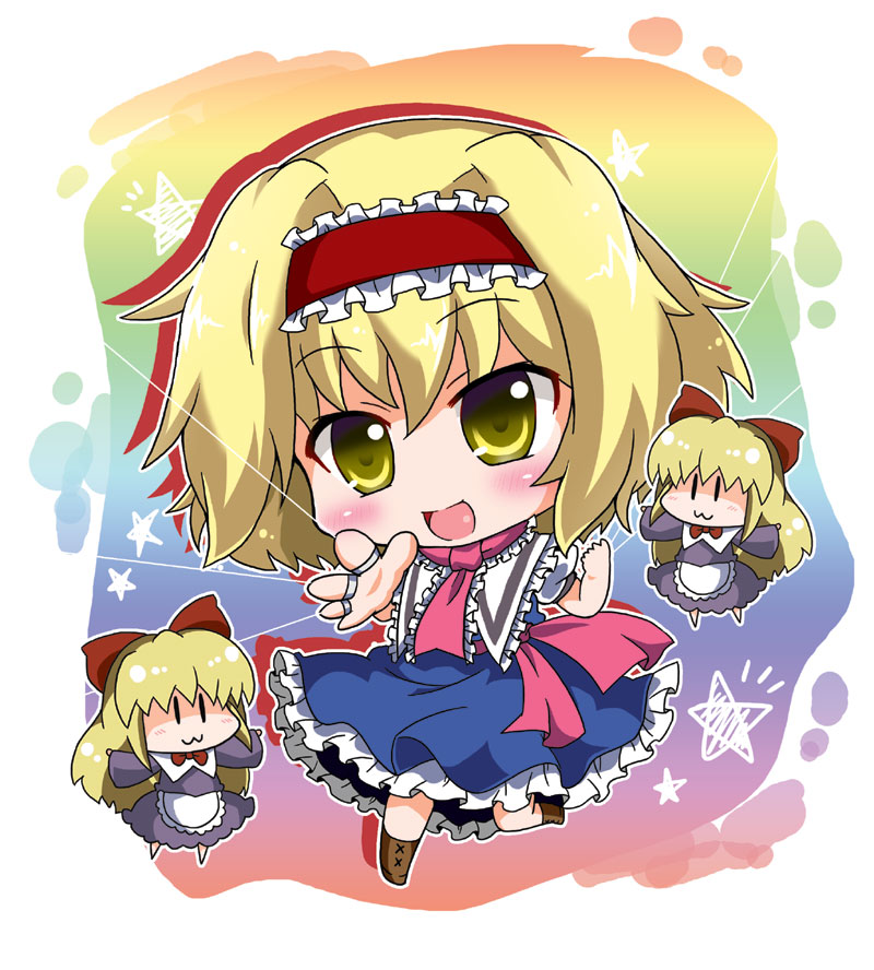 alice margatroid and shanghai doll (touhou) drawn by noai_nioshi