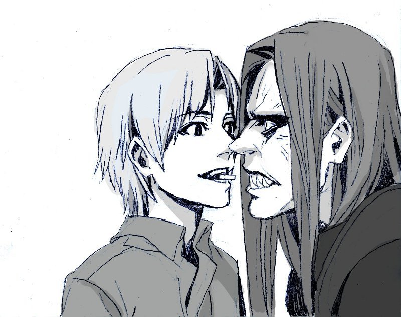 berserker and uryuu ryuunosuke (fate and 1 more) drawn by nobita_(makoto7060355)