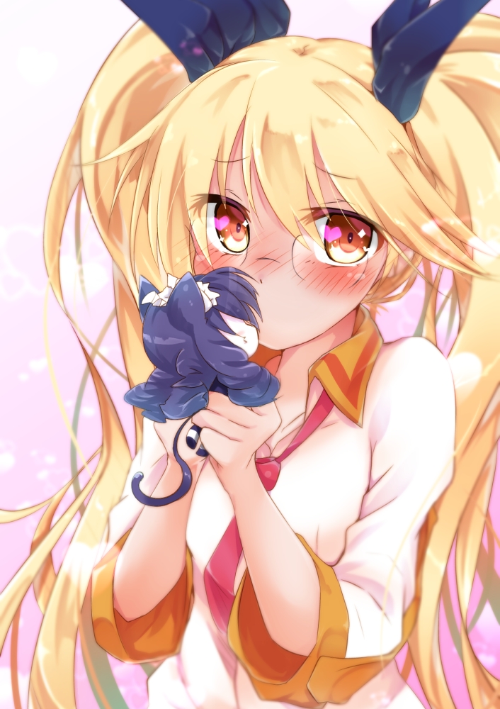 retoree and cyan (show by rock!!) drawn by rinrin_(927413)