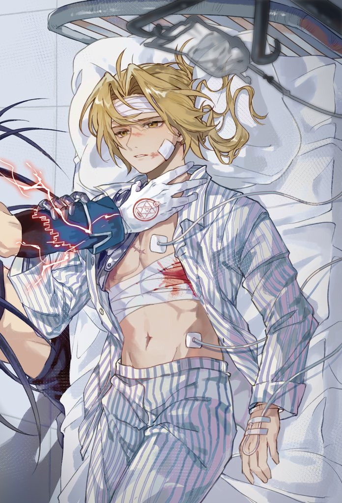 edward elric and envy (fullmetal alchemist) drawn by xue_ezi