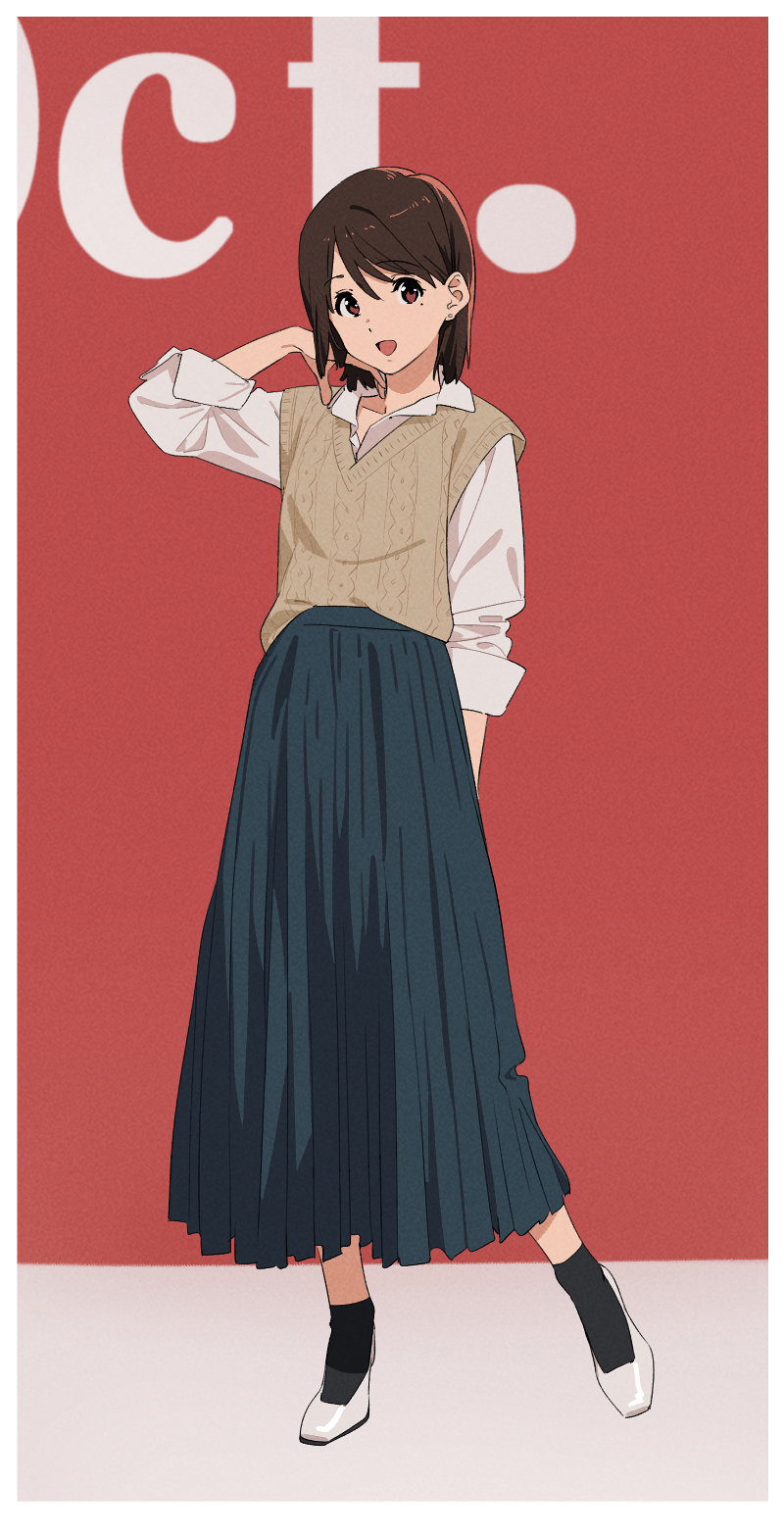 nakaseko kaori (hibike! euphonium) drawn by kamo_kamen
