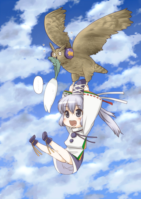 toyosatomimi no miko, mononobe no futo, and soga no tojiko (touhou) drawn by harukaze_unipo