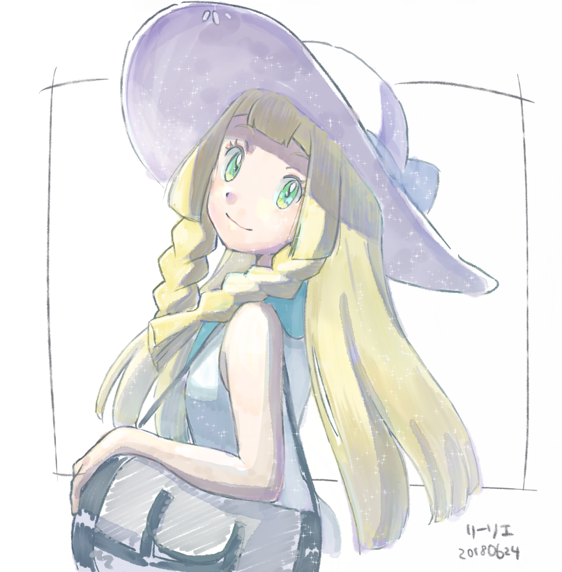 lillie (pokemon and 1 more) drawn by nagasawa_reiko_(animator)