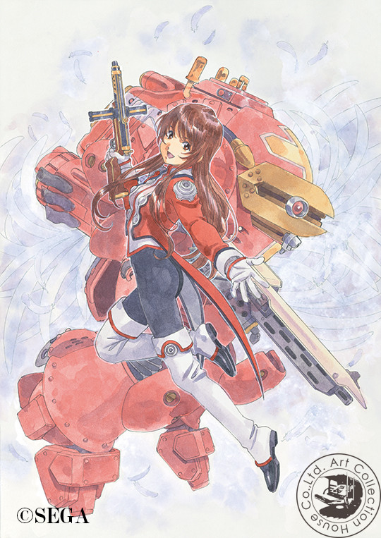 erica fontaine, koubu, and koubu f (sakura taisen and 2 more) drawn by matsubara_hidenori