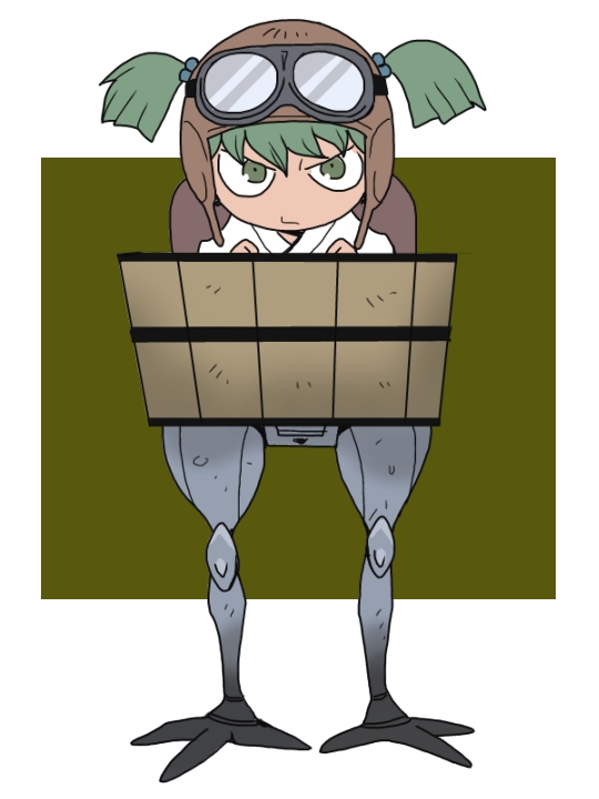 kisume, big zam, and bigdog (touhou and 3 more) drawn by onikobe_rin