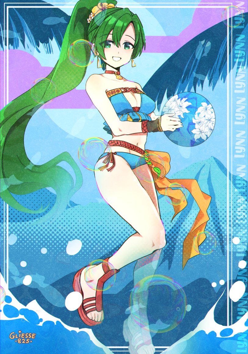 lyn (fire emblem and 2 more) drawn by gliesse82_5