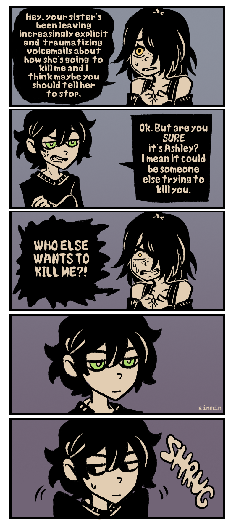 andrew graves and julia (the coffin of andy and leyley) drawn by sinningminning