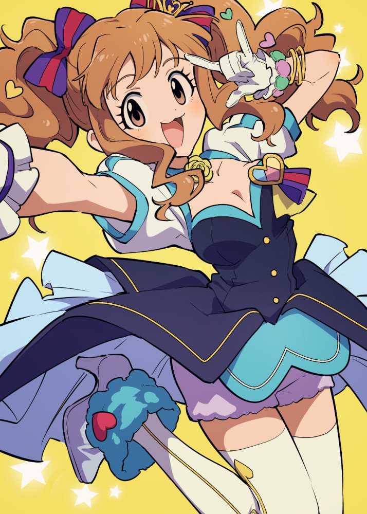 moroboshi kirari (idolmaster and 1 more) drawn by enotou_(enotou_moi)