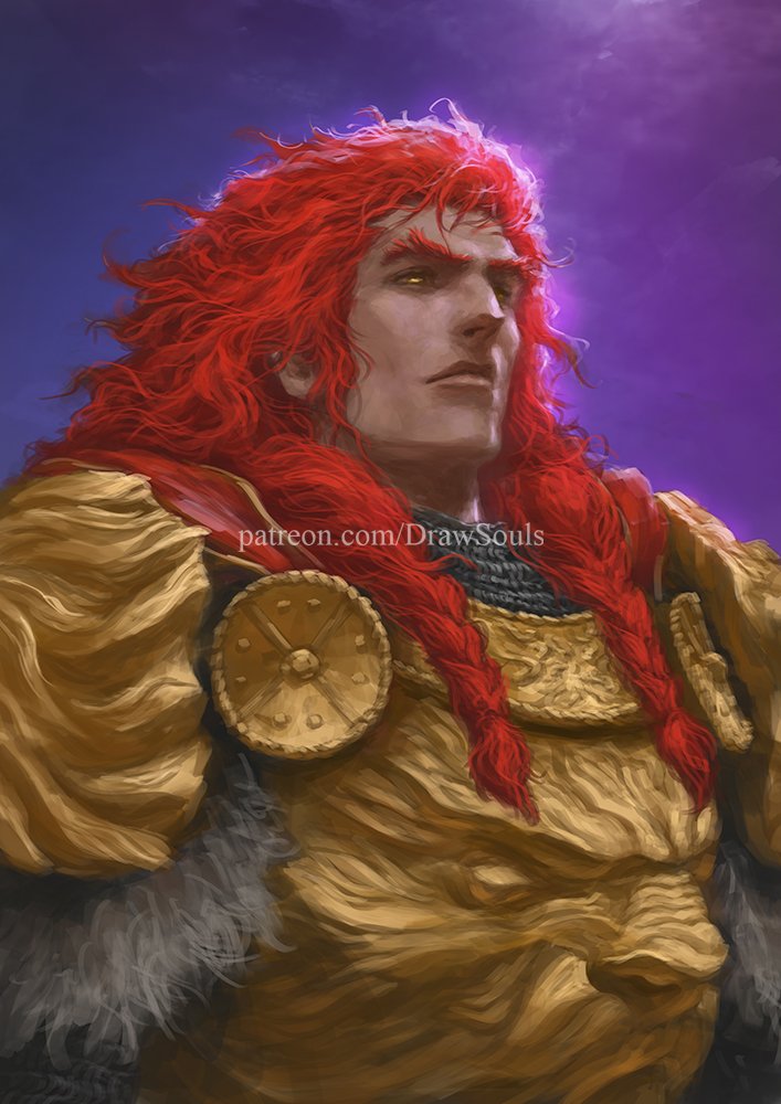 starscourge radahn (elden ring and 1 more) drawn by draw_souls