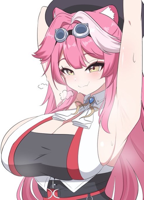 raora panthera (hololive and 1 more) drawn by kazootoku