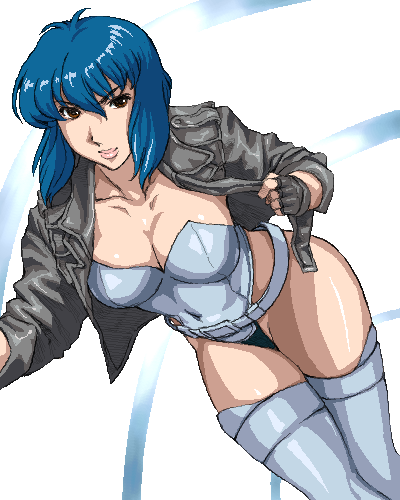 kusanagi motoko (ghost in the shell and 1 more) drawn by matoyama