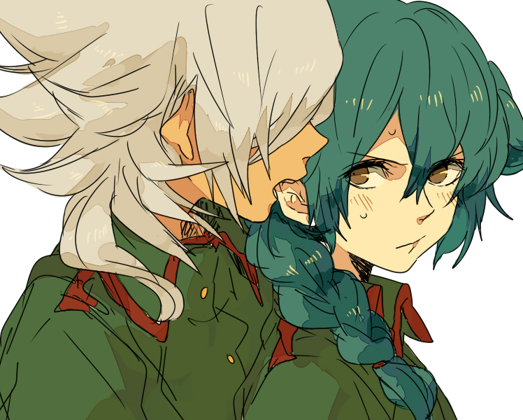 mistorene callus and baddap sleed (inazuma eleven) drawn by marui_happa