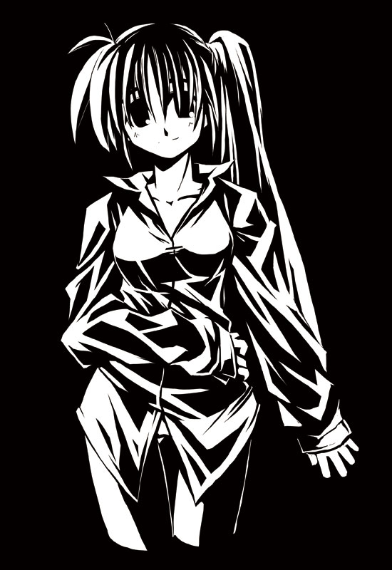 takamachi nanoha (lyrical nanoha and 1 more) drawn by yuuka_(o.t.kingdom)
