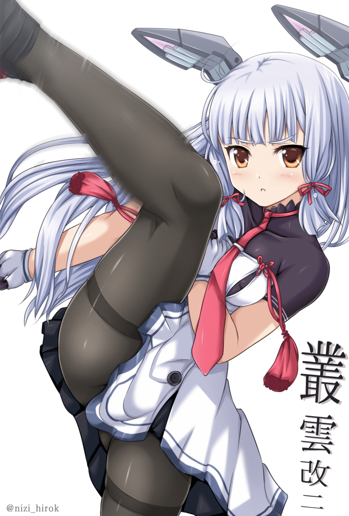 murakumo and murakumo kai ni (kantai collection) drawn by nijimoto_hirok
