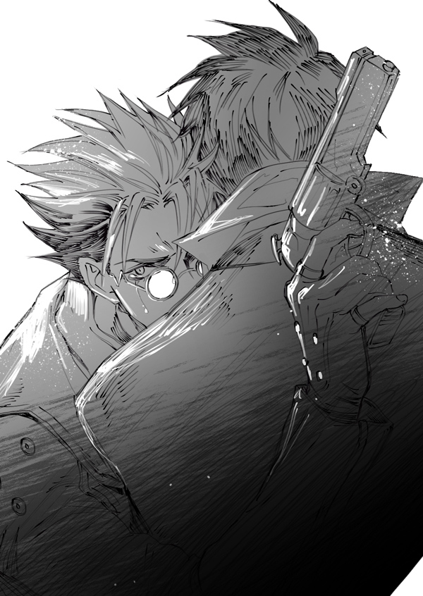 vash the stampede and nicholas d. wolfwood (trigun) drawn by saeldam