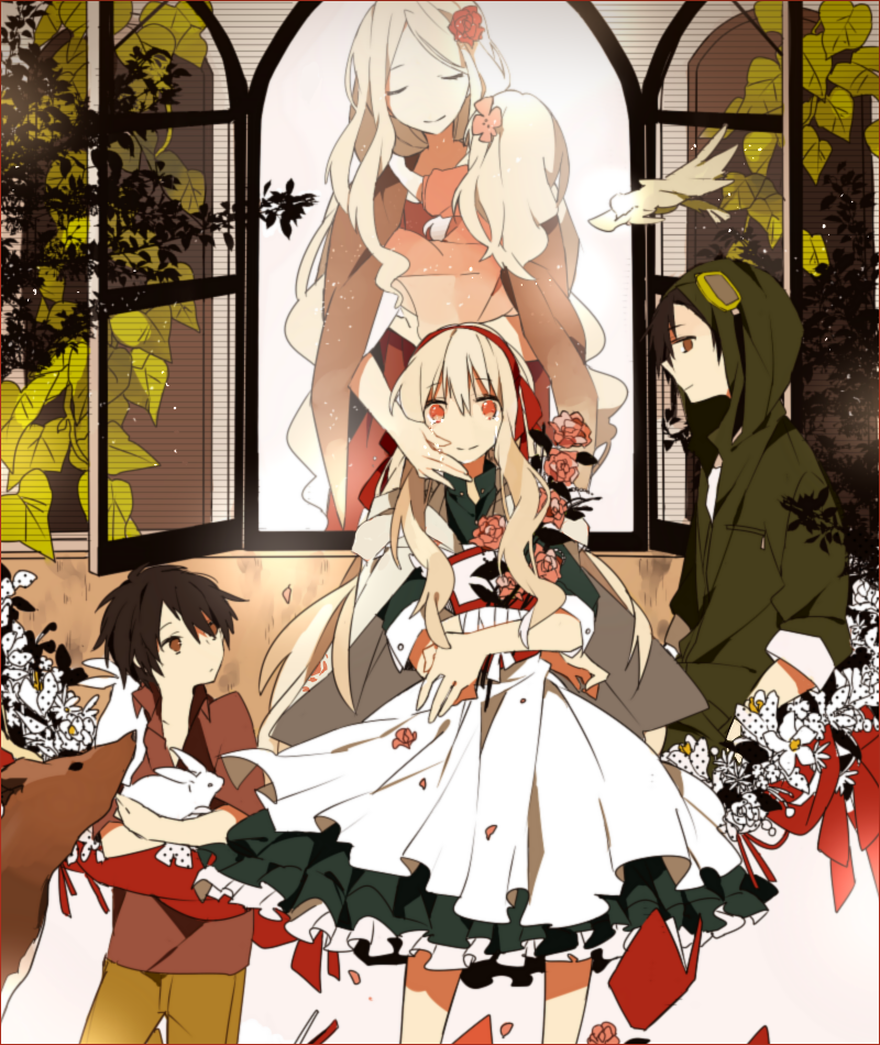 kozakura marry, seto kousuke, and kozakura shion (kagerou project and 1 more) drawn by akina422