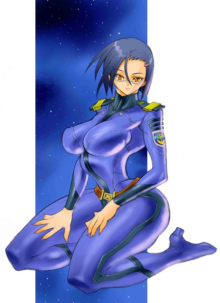 niimi kaoru (uchuu senkan yamato and 1 more) drawn by kasaki_yoshihiko