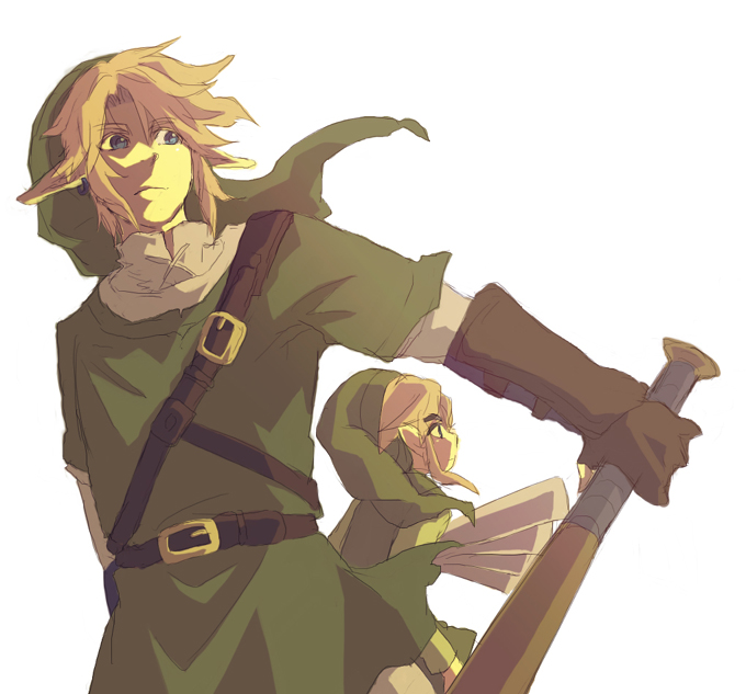 link and toon link (the legend of zelda and 3 more)