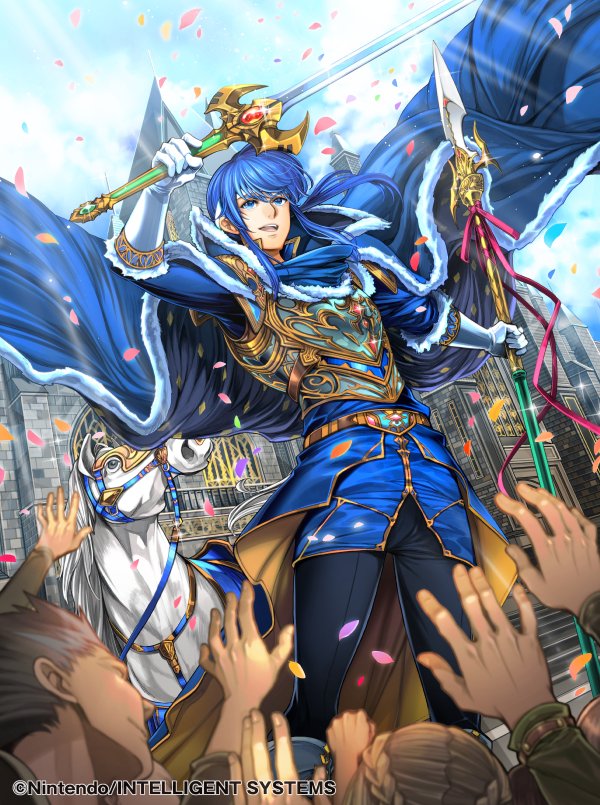 seliph (fire emblem and 2 more) drawn by toyota_saori