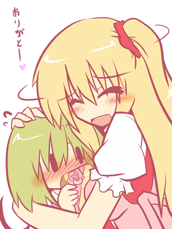 flandre scarlet, flan-maman, and mikoto freesia scarlet (original and 1 more) drawn by goma_(gomasamune)