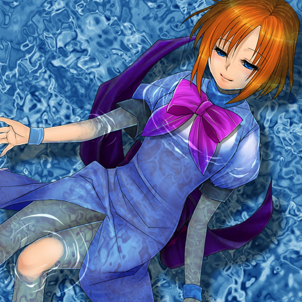 ryuuguu rena (higurashi no naku koro ni) drawn by nannore