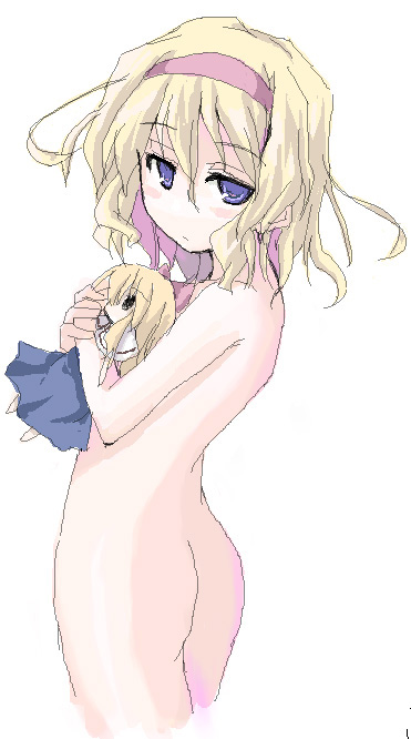 alice margatroid and shanghai doll (touhou) drawn by mochiki