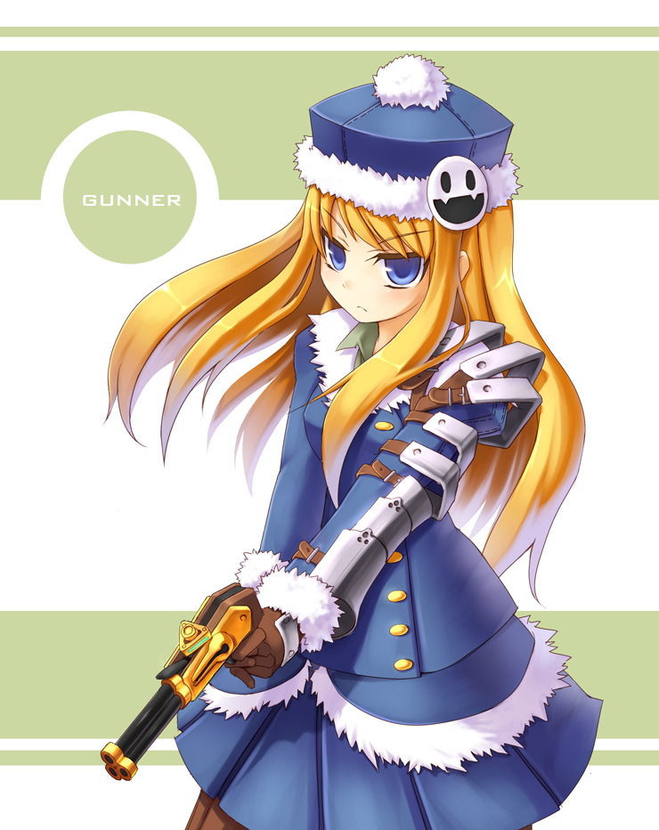 jack frost, gunner, and gunner 2 (sekaiju no meikyuu and 1 more) drawn by zenn